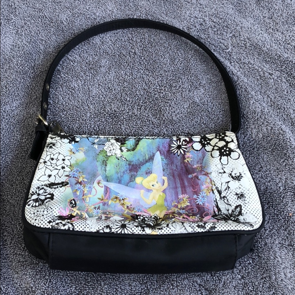 Authentic Disney Tinkerbell Top Zipper Purse